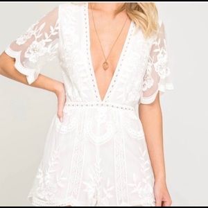 Seek the label, new romper